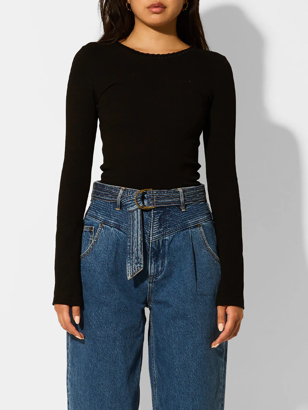 Tallulah Top - Black - Image 5