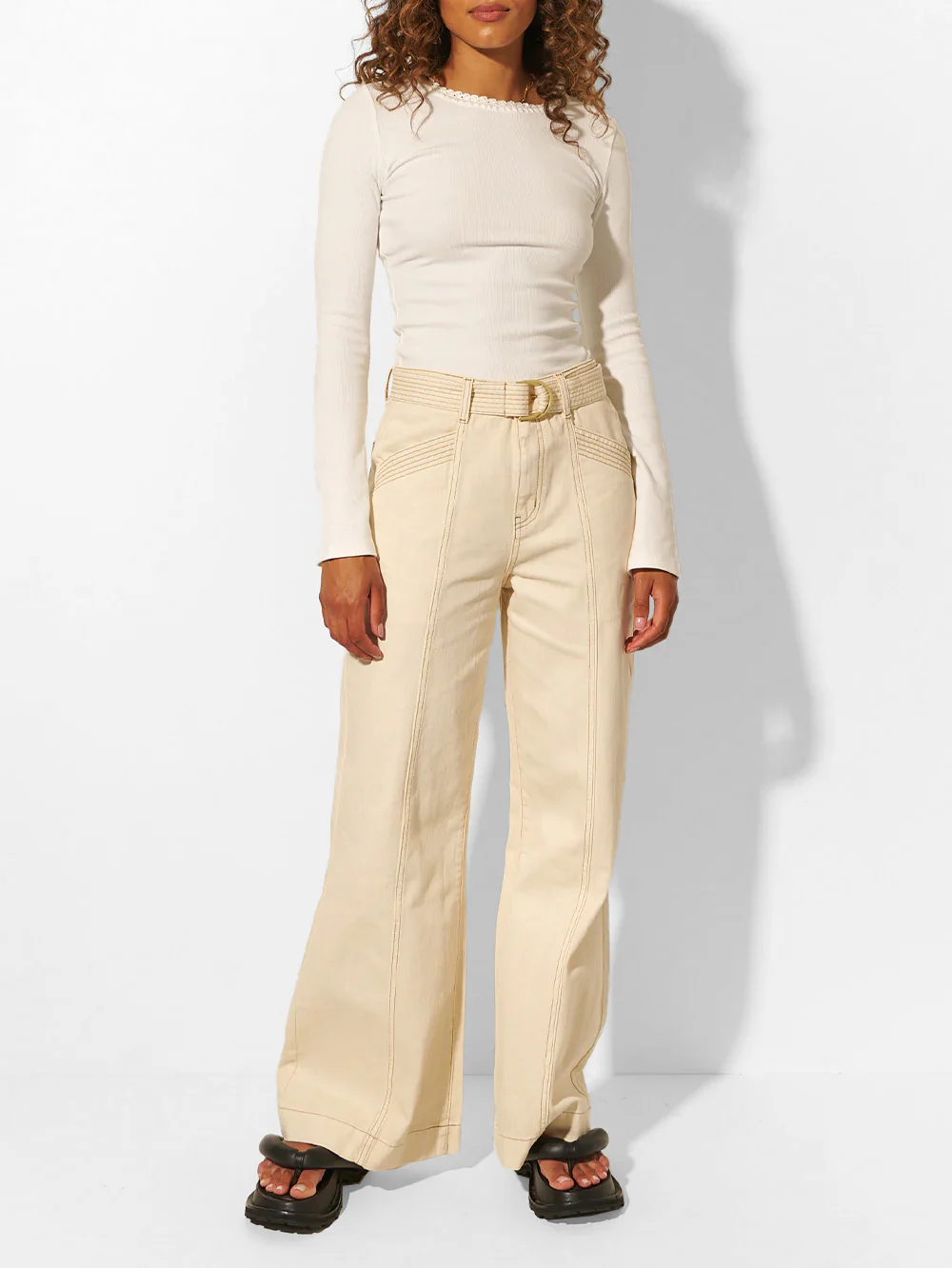 Tallulah Top - Ivory - Image 3