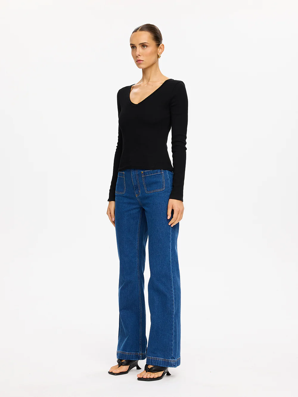 Tallulah V Neck Top - Image 3