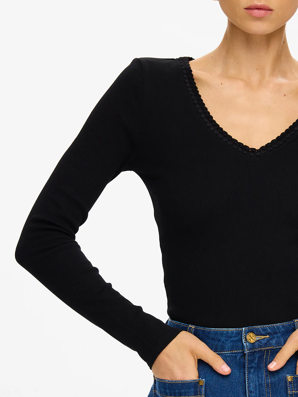 Tallulah V Neck Top - Image 5