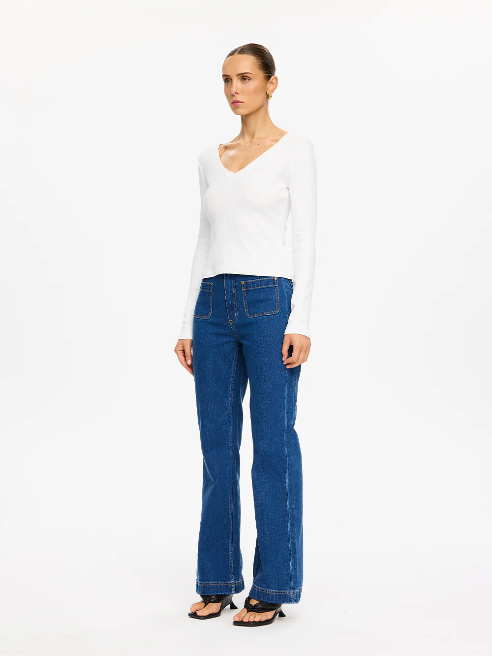 Tallulah V Neck Top - Image 3