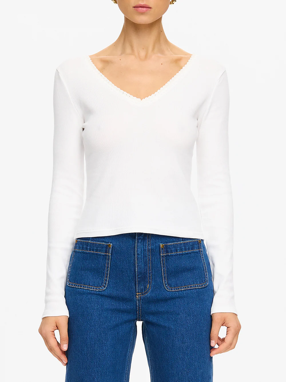 Tallulah V Neck Top - Image 6