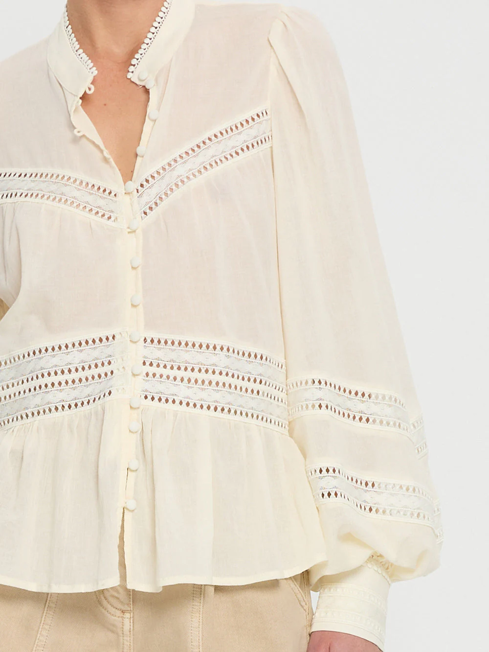 Tana Blouse - Natural - Image 4