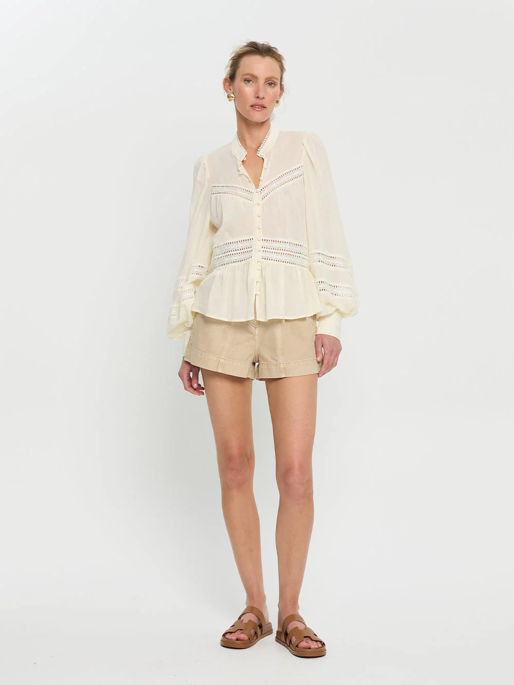 Tana Blouse - Natural - Image 5