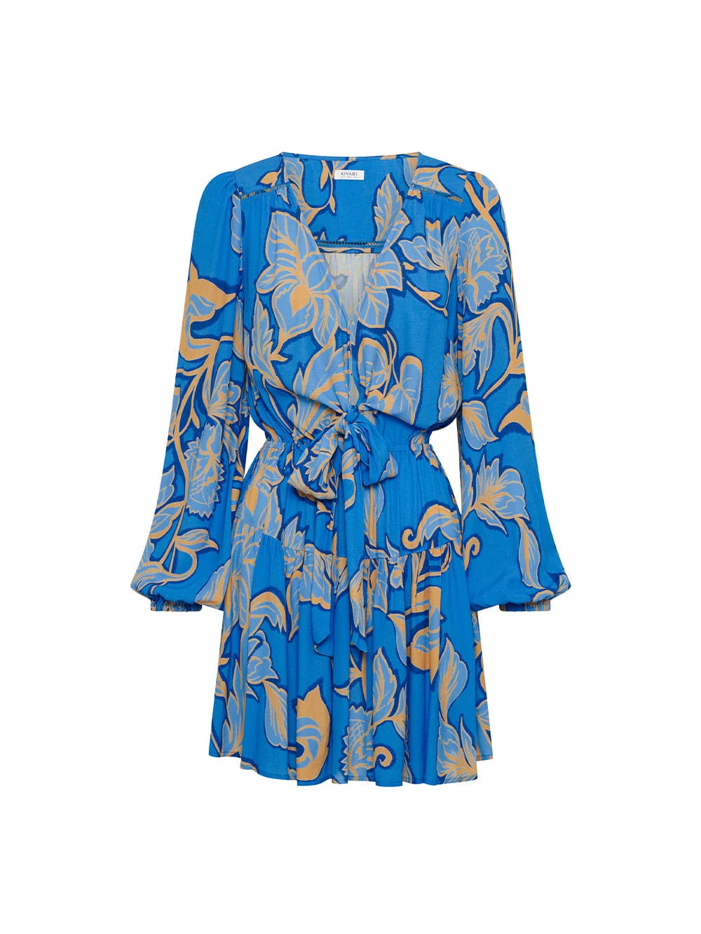 Taniana Tie Front Mini Dress - Image 7