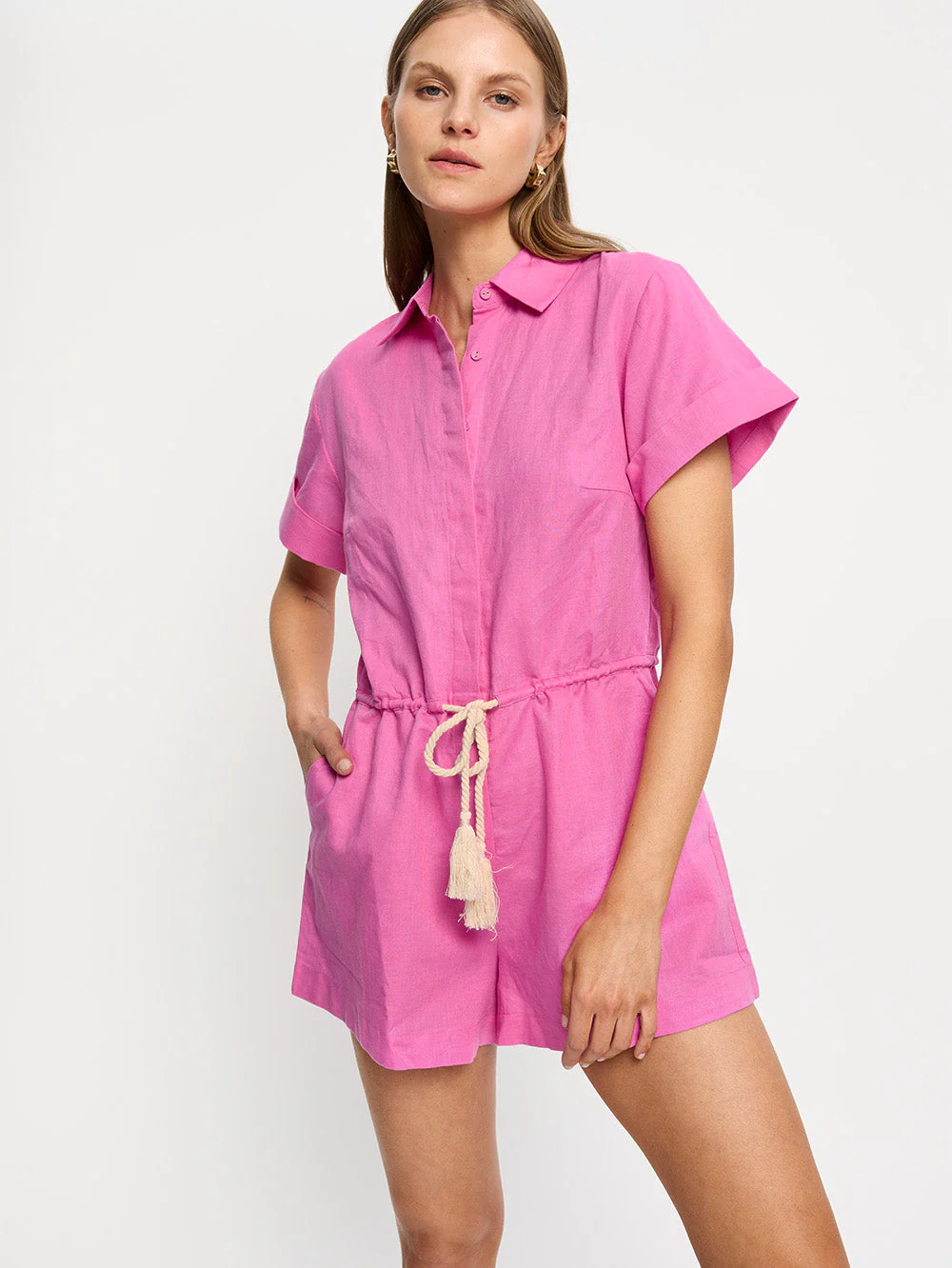 Tully Playsuit - Magenta - Image 6