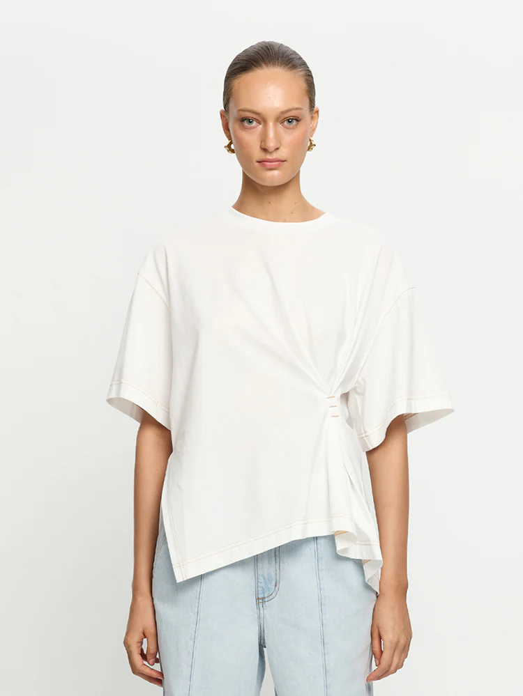Vera Asymmetrical Tee - Image 6