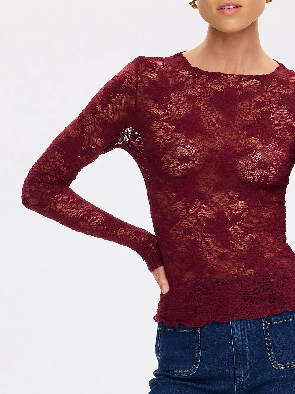 Victoria Lace Top - Image 6