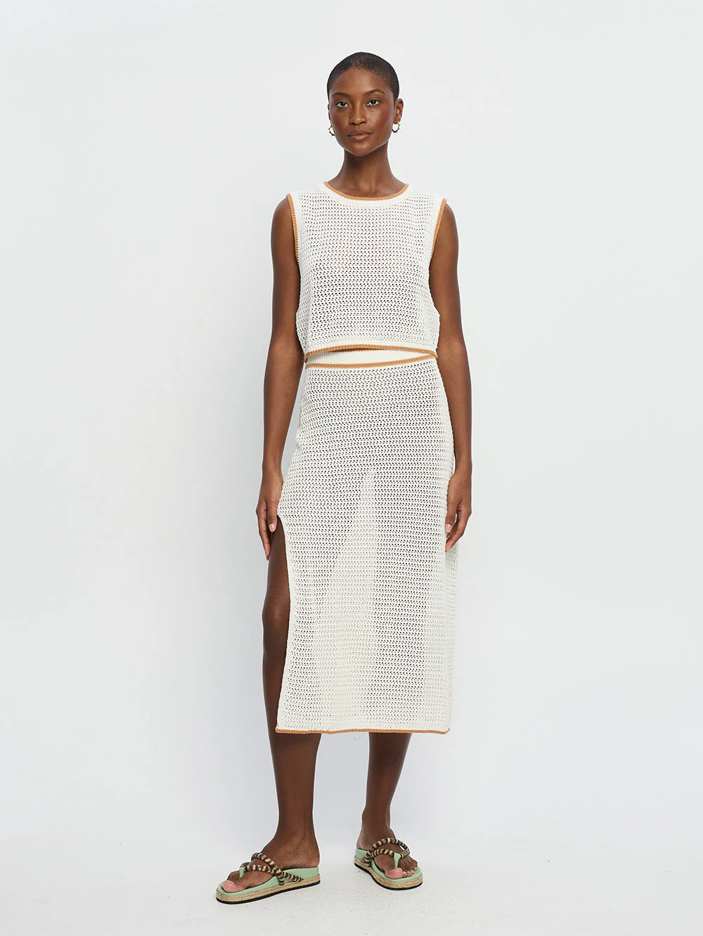 Vivi Knit Midi Skirt - Image 2