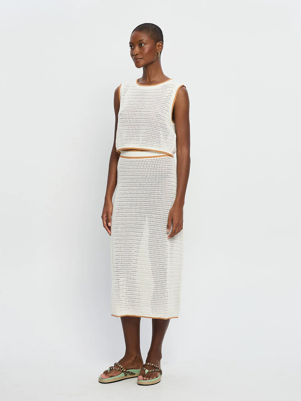 Vivi Knit Midi Skirt - Image 3
