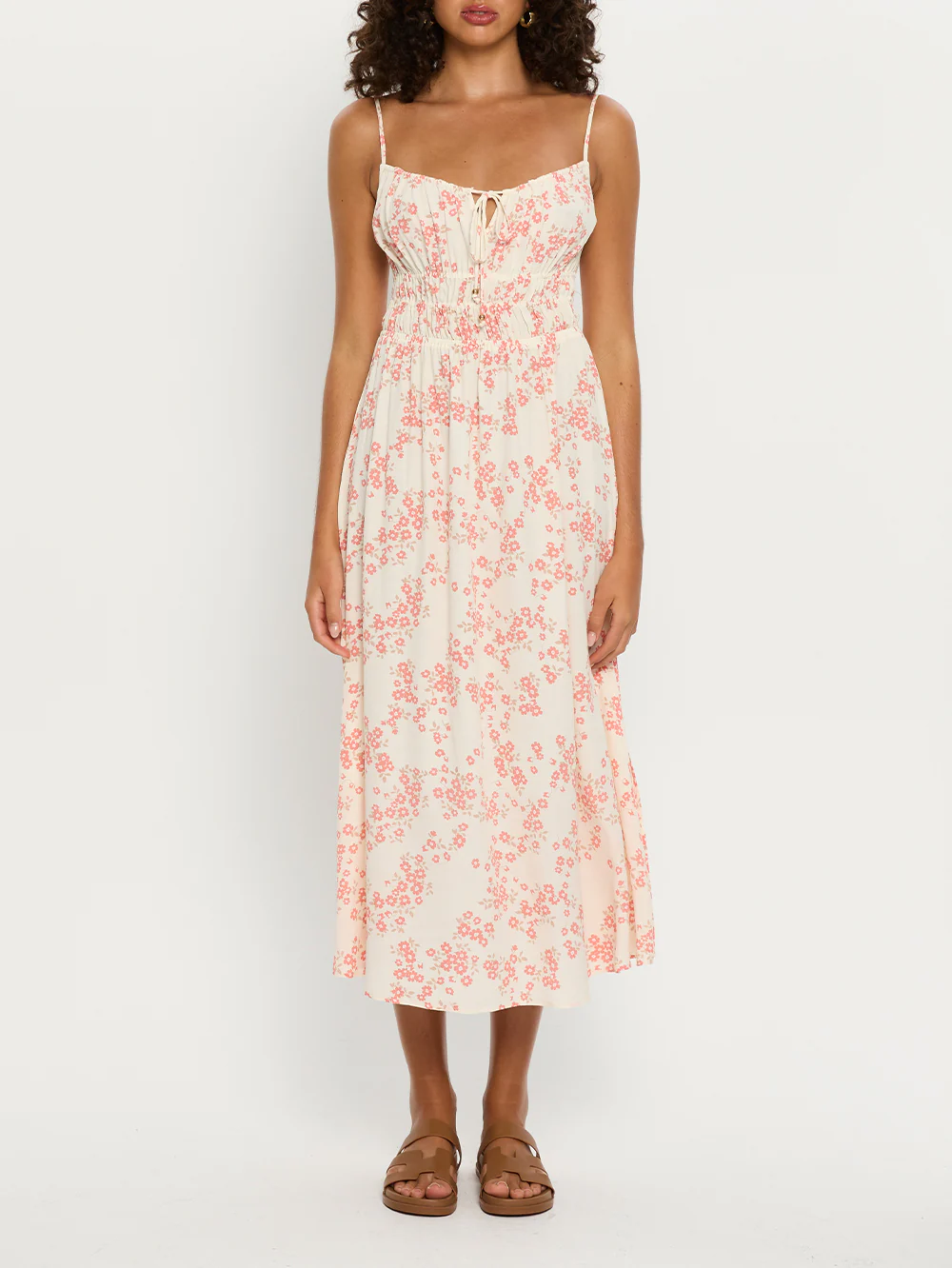 Zia Strappy Midi Dress