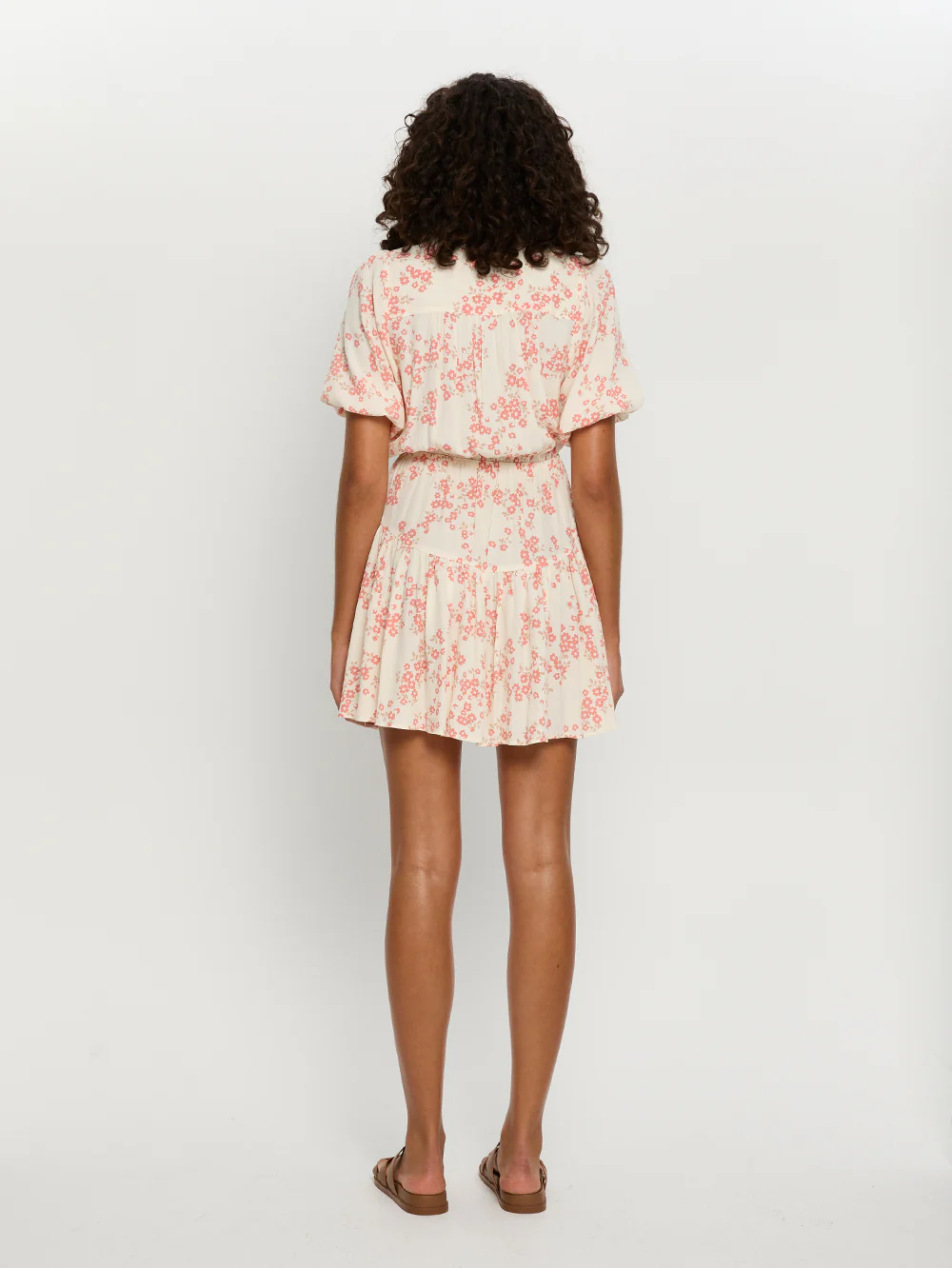 Zia Tie Front Mini Dress - Image 4