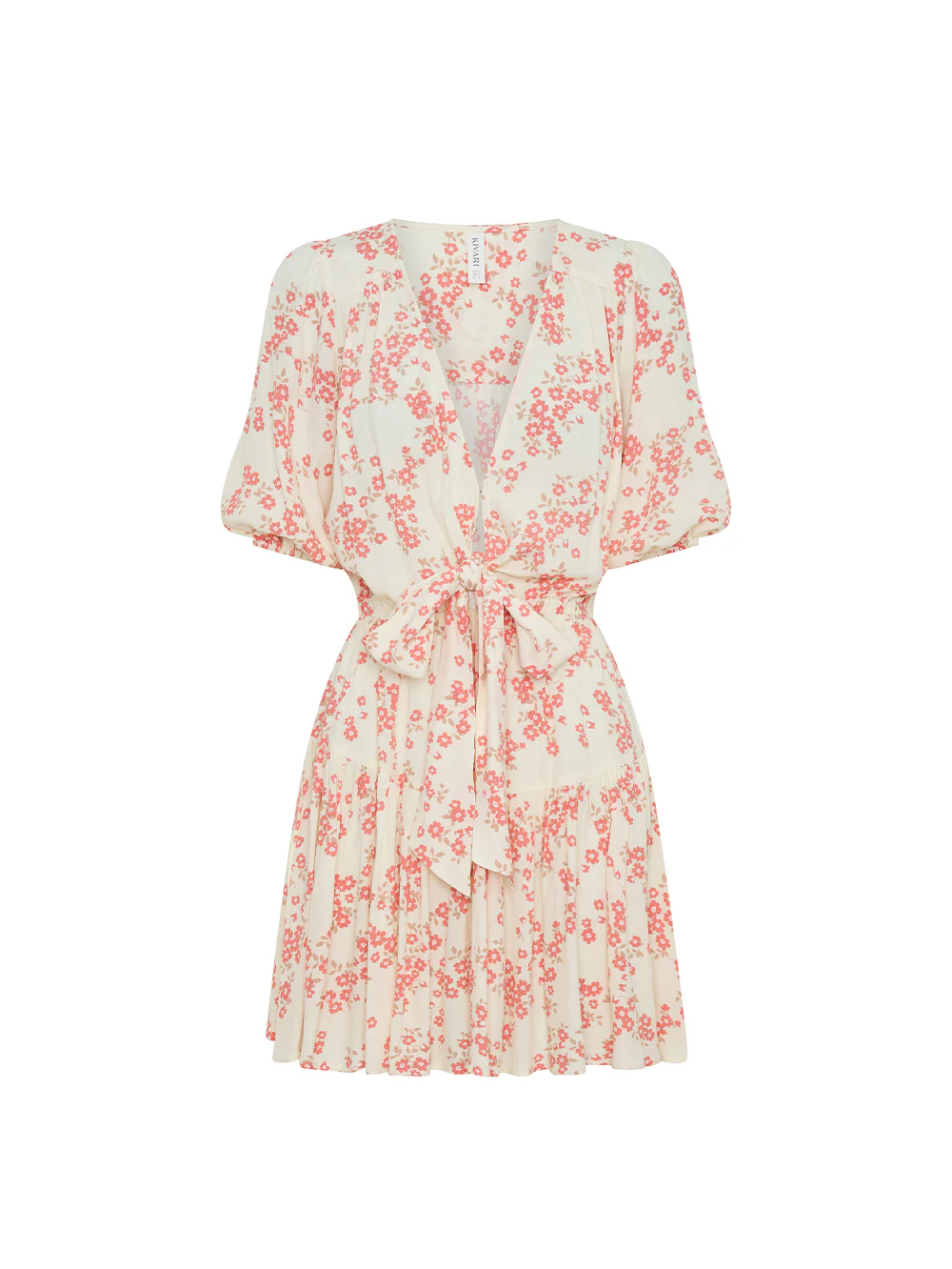 Zia Tie Front Mini Dress - Image 7