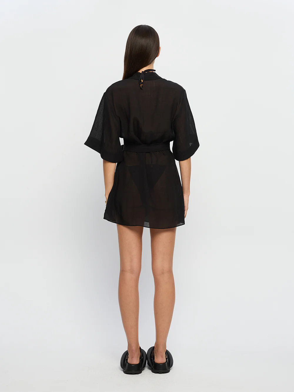 Zita Overswim Wrap Dress - Image 4